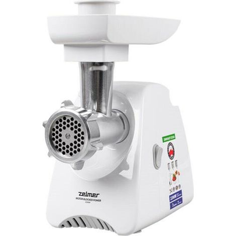 Zelmer ZMM5801P tritacarne bianco e argento (1/3)