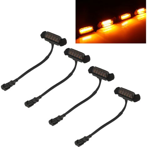 Frontstoßstangengrillbeleuchtung und 12-V-Gleichstrom-Tagfahrlichter 1 bis 4 für Toyota Tacoma TRD PRO 2016-2018 (1/5)