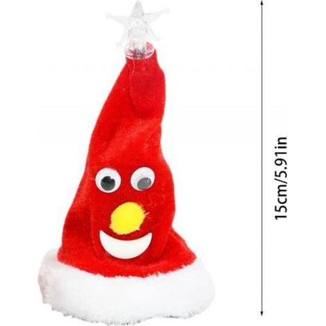 Jouet musical de Noël électrique, arbre de Noël dansant avec lumière LED, décoration de Noël pour enfant (1/5)