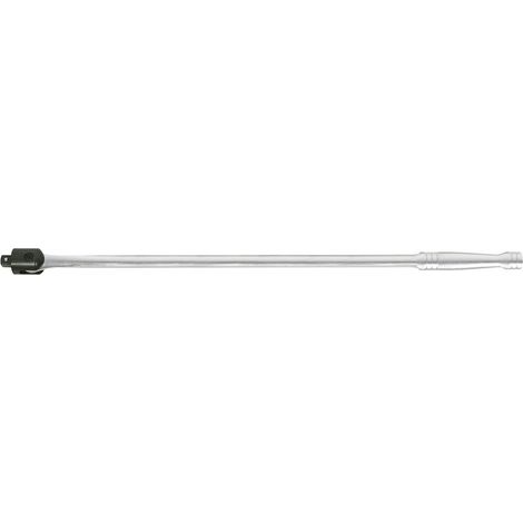 Kstools – Poignée articulée pour douille 3/8' – Longueur 450 mm – Acier chromé vanadium – Carré d'entraînement conforme DIN 3120 (1/3)