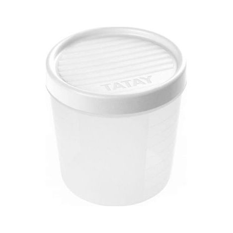 FIAMBRERA HERMÉTICA REDONDA 1L BLANCO