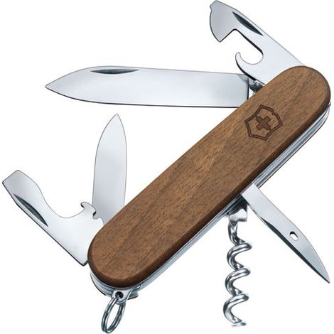 Couteau Suisse Spartan Wood Noyer Multifonction élégant En Bois De Noyer - Générique (1/2)