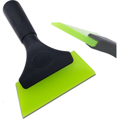 Raclette en silicone multi-usages pour fenêtres, vitres, portes de douche, pare-brise de voiture (1/4)