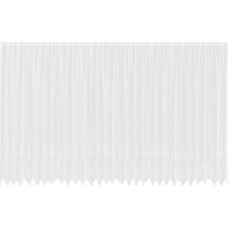 Rideaux avec des rideaux Blanc 500x100cm Polyester CFW82041 (1/5)