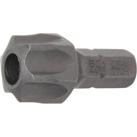 Embout Torx T70 8 mm x 30 mm - Profil T avec Perçage - Précision et Durabilité, Acier - D-Work