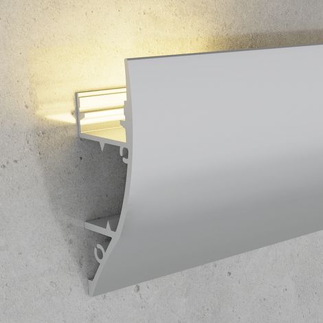 Puis profilé aluminium - 2 mètres Aluminium - Ledme - LM3833 (1/3)