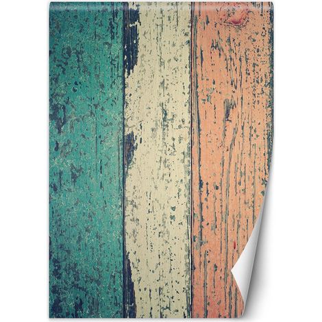 Fototapete Pastell Holz Vintage 150x210 cm (1/5)
