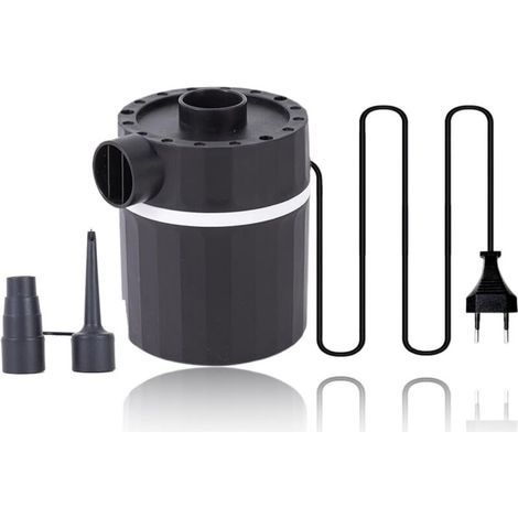 Elektrische Luftpumpe zum Aufblasen und Entleeren, 2-in-1-Elektropumpe für Luftsaugerbeutel und Luftmatratzen, für Saugerbeutel, Luftmatratzen, aufblasbare Pools, Strandspielzeug, 35 W