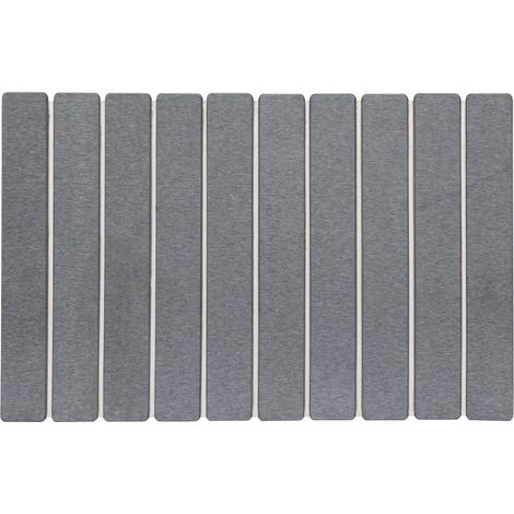 Tappeto da bagno in diatomite grigia 59x39cm - 5five (1/5)