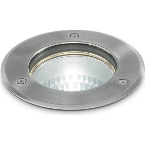 Ideal Lux Faretto Ad Incasso Collezione PARK 1 luce GU10 IP67 Acciaio Metallo