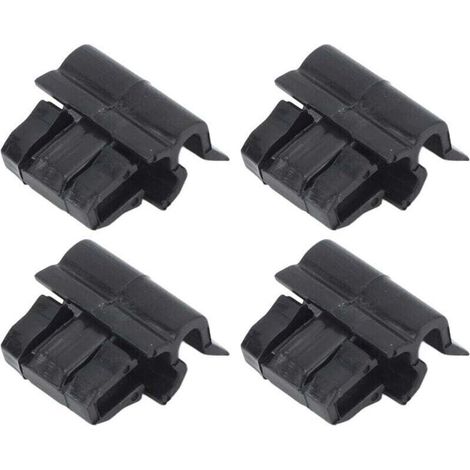 4 hebillas per delantero parachoque cap 147287200C 110696100C per Model 3, ricambio per clip delantero maletero per Model 3 2017-2023-Crezuo