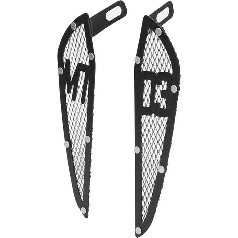 Ensemble de 2 pièces de rechange en aluminium pour la décoration de l'entrée d'air du réservoir de carburant des motos MT03 2020-2021. (1/5)