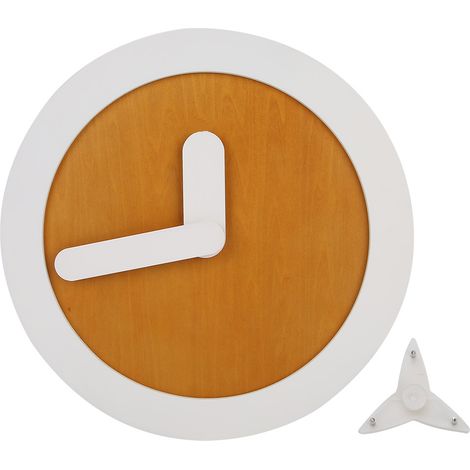 Horloge murale Simple Style pour décoration murale, salon, chambre, sans piles, design moderne. (1/5)