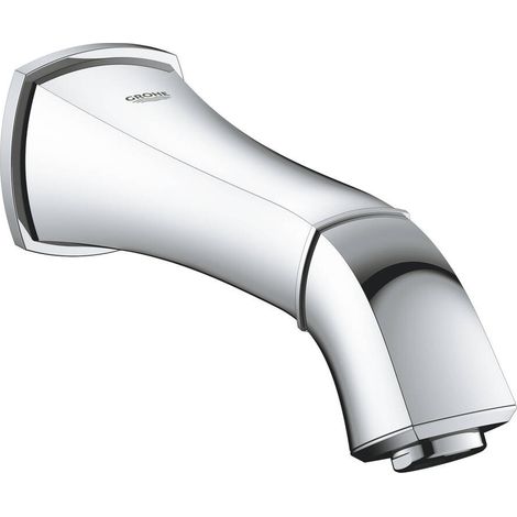 Grohe Grandera bec de baignoire, montage mural, saillie 177mm, Coloris: chrome - 13341000 (1/4)