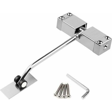 Ferme-Porte Réglable Acier Fermeture de Porte Automatique Simple Pour Portes de Maison Hôtels Moins de 30KG (1/5)