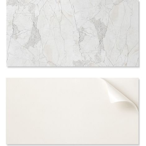 Revestimiento mural de vinilo est茅tico con estampado de m谩rmol natural de 100x50 cm