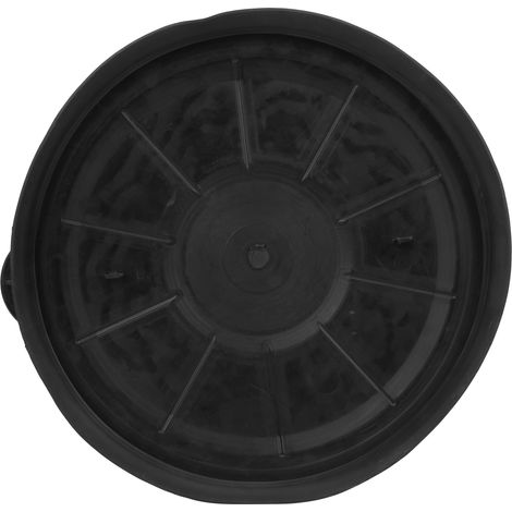 Couvercle étanche ronde pour compartiment de kayak, accessoire de rangement canoë plastique durable.