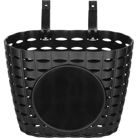 Panier de rangement amovible en plastique Garneck pour vélo enfant (noir) (1/5)