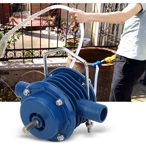 Mini-tragbare selbstansaugende Kreiselwasserpumpe für Haushalt und Garten, elektrisch, für Handbohrmaschinen (1/5)