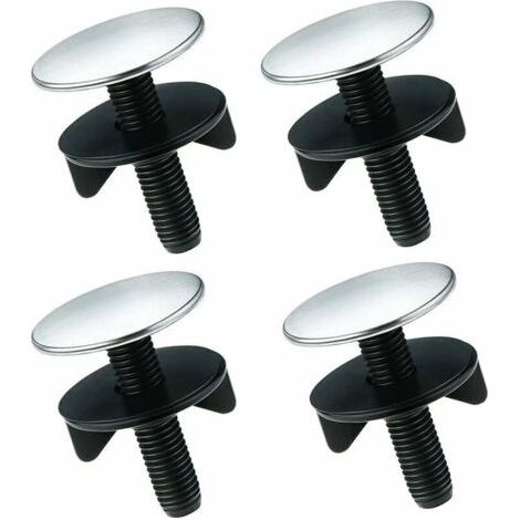 4 Pièces Robinet Trou Couvercle, Robinet Couvercle Trou Cuisine, Bouchon Trou Robinet D'évier, Acier Inoxydable Robinet Trou Couvercle pour Accessoires d'Évier Cuisine, Salle Bain à Maison (15- (1/4)