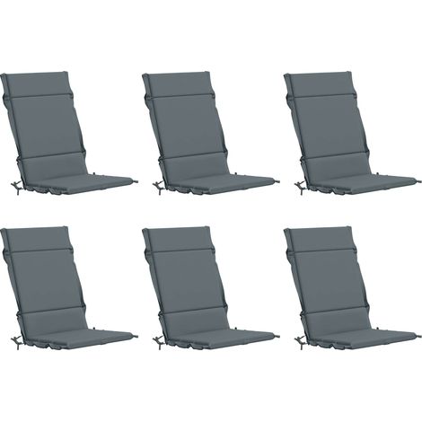 6-teiliges Hochlehner Kissenset GEMERT 6 pcs 100 % Polyester vidaXL (1/5)