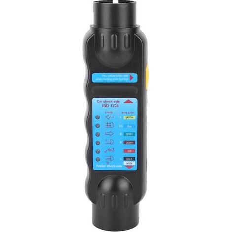 Testeur de prise de courant pour camion et remorque, outil de test de résistance de circuit lumineux 12 V (1/5)