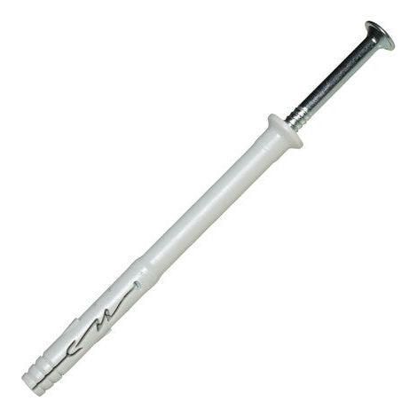 Lot de 10 chevilles et vis à frapper nylon Spit, diam. 8 x L. 90 mm (1/2)