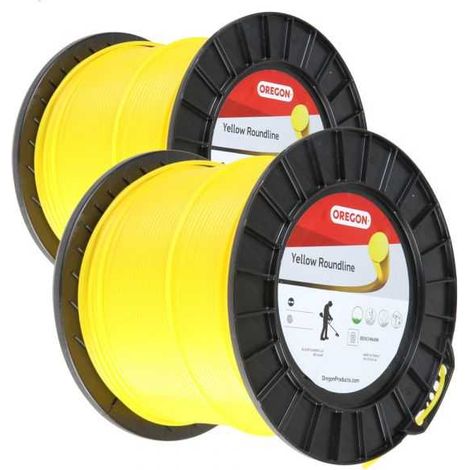 Fil Oregon Yellow 3 mm x 120 m Rond Bobine par 2 (1/5)