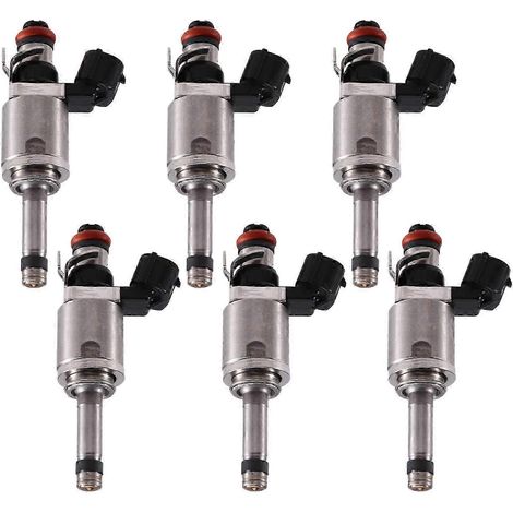 6 injecteurs de carburant FT4E-AA compatibles avec les modèles Edge 2.7L 2015, 2016 et 2017 (2016-2018). (1/4)