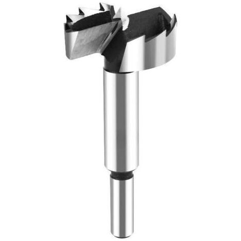 Foret Forstner 40 mm pour bois, embouts HPHOPE Professional Forstner Ø 40 mm, longueur 90 mm, embouts de perçage avec tige ronde (1/4)