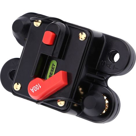 DC12V Trennschalter für Auto, Boot, Fahrrad, Stereoanlage, Audio-Reset-Schutz (100A) (1/5)