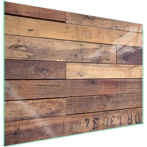 Plaque de protection en verre pour poêle à bois 70x52 (1/5)