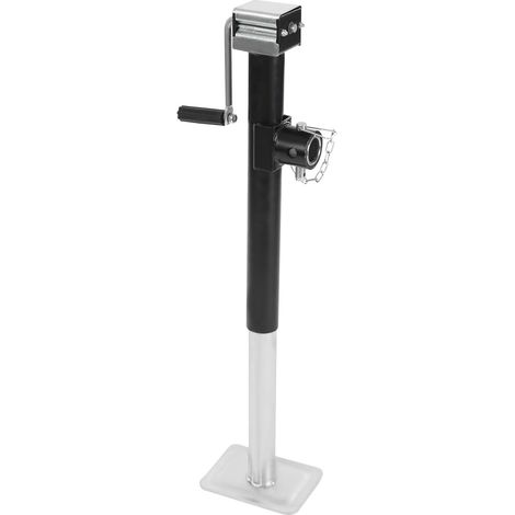 Gato de remolque, soporte de remolque de 5000 lb, gato elevador de remolque, altura de elevación: 15 pulgadas, pata de soporte, para levantar vehículos recreativos y remolques para caballos (1/5)
