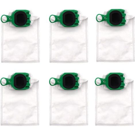 6pcs for Vorwerk Kobold VB100 VB 100 FP100 FP 100 Vacuum Cleaner, Replacement Dust Bags Set, Vacuum Cleaner Bags (1/5)