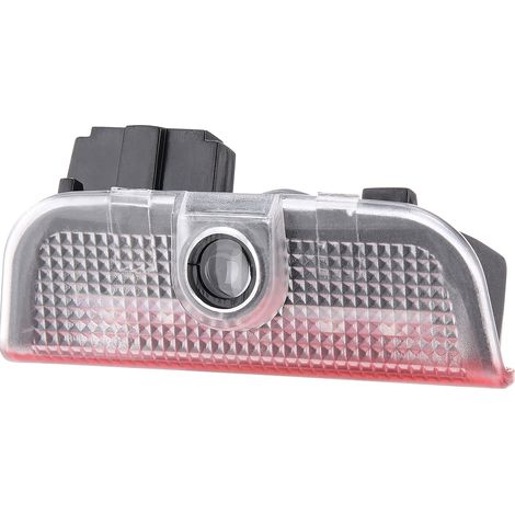 Lot de 2 lampes d'accueil lumineuses pour portières de voiture, projecteurs LED 5W, installation facile (plug and play) (1/5)