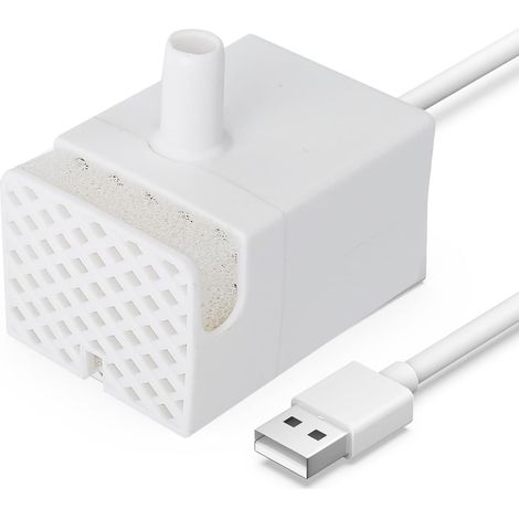 1 Pompe de rechange pour fontaine à eau,acier inoxydable 304,démontable,nettoyage facile,pour chien (1/5)