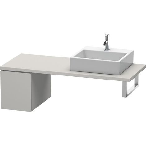 Consolle bassa L-CUBE 320x547x400mm cemento