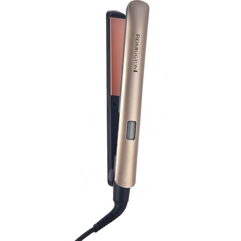 Lisseur Remington S8540 Keratine Protec, plaque céramique, cheveux brillants, soin protecteur, fer à friser et lisser, 230°C, technologie vapeur, coiffage rapide, résultat salon, pour tous types de ch (1/4)