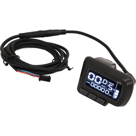 Écran LCD pour vélo électrique, écran pour VTT, panneau de commande avec câble étanche, câblage à 5 fils (1/5)