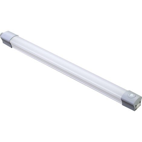 Megatron Feuchtraumleuchte LED-Feuchtraumleuchte mit Bewegungsmelder LED LED fest eingebaut 16 W Ne