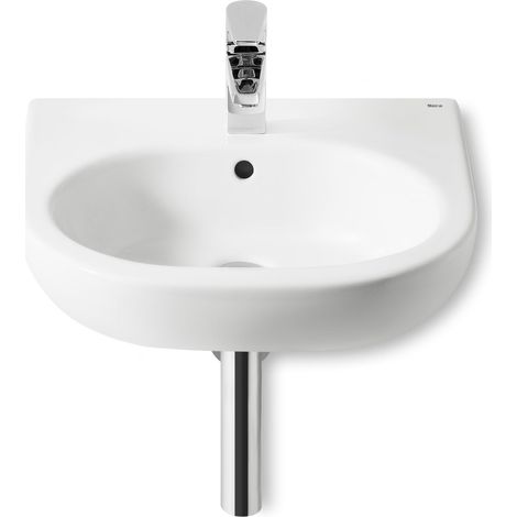 Lavabo de porcelana mural MERIDIAN - ROCA Medidas: 500x460 mm (1/7)
