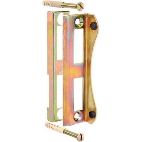 Gâche pour boîtiers de serrure galvanisée hauteur:188 mm Profondeur:30 mm (1/5)