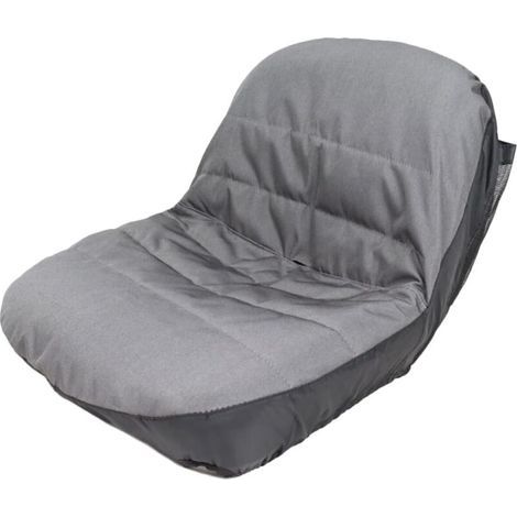Housse de Siège de Tondeuse Autoportée Imperméable en Tissu Pochette de Rangement Compatible Tracteur sans Accoudoirs pour Usage Extérieur (1/5)