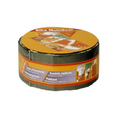 Rouleau d'étanchéité Sika Multiseal terre cuite 200mm – 10ml – Pour toiture et joints – Application à froid, température +5°C à +40°C