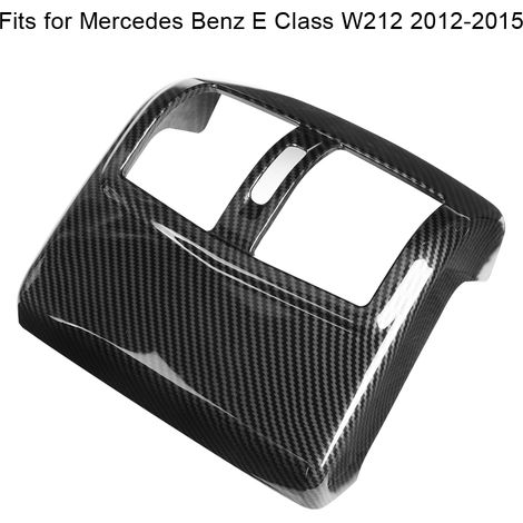Heckluftauslassrahmen in Carbonfaser-Optik für Mercedes E-Klasse W212 2012-2015 (1/5)