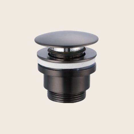 Exagonshop Piletta click clak lavabo e bidet universale in ottone