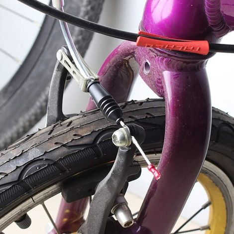 Guide per cavi freno da mountain bike in alluminio e acciaio inox – Set di 4 pezzi (90° e 110°, 16 elementi in totale)