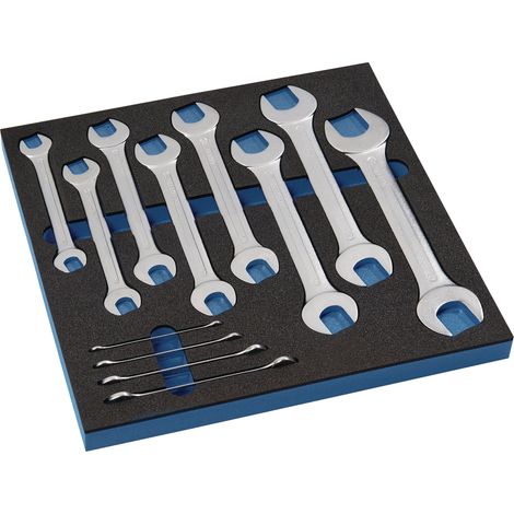 Módulo  de  herramientas  12  pzs.  2/3  módulo  llaves  de  boca  6x7-30x32mm  TECWERK (1/2)