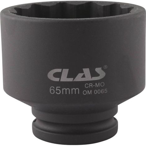 Douille moyeux ø65mm 12 pans 3/4" Cr-Mo pour Iveco Daily/Ford Transit - OM 0065 - CLAS Equipements