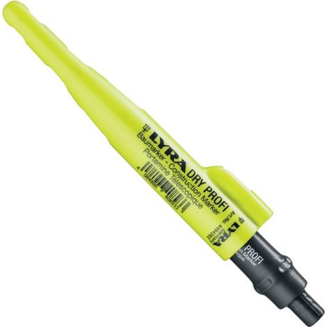 Porte mine télescopique Dry Profi avec taille mine intégré – Acier inoxydable haute résistance – Mine graphite 2B toutes surfaces – 4494202 – Lyra